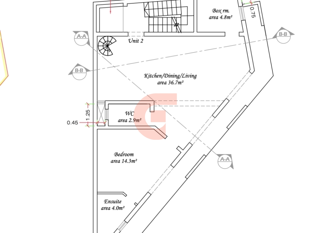 (3) Second Floor Duplex