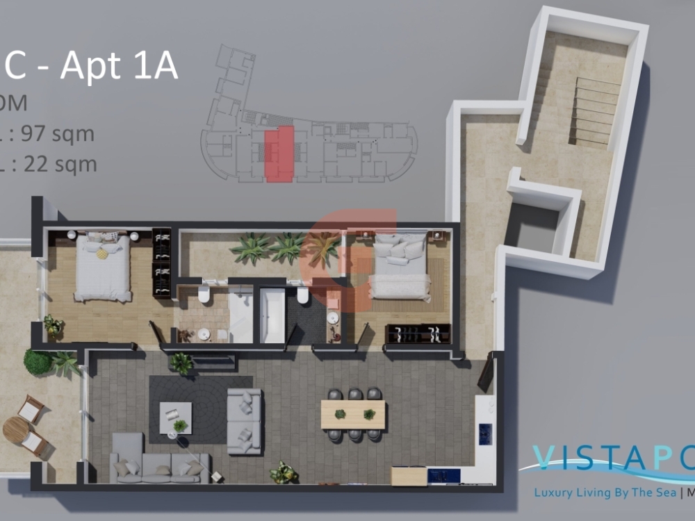 Marsalforn_C1A - PLAN-min Marsalforn_C1A - PLAN-min